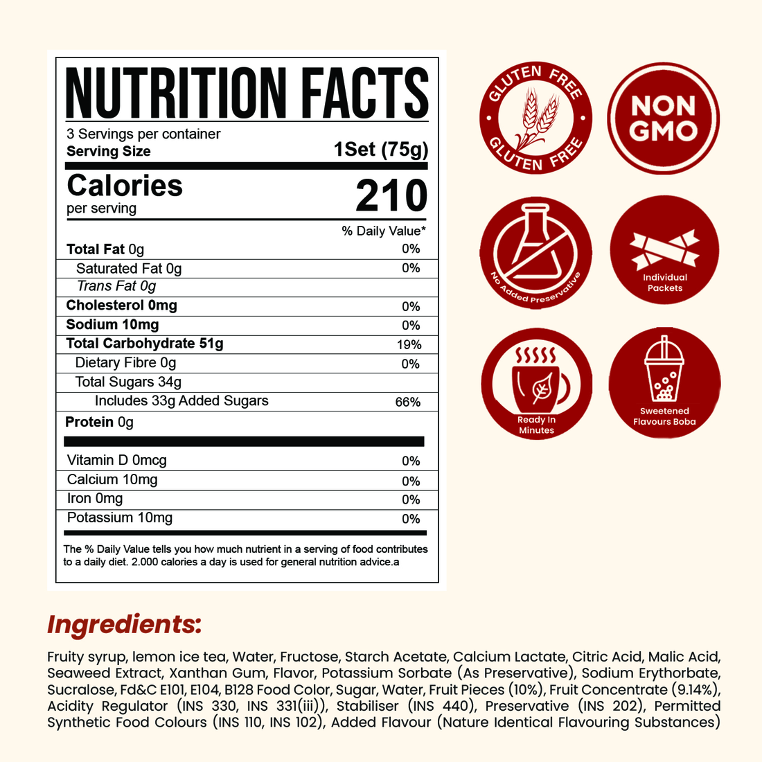 DIY Blueberry Bubble Tea Kit – Indulgent Boba Experience at Home