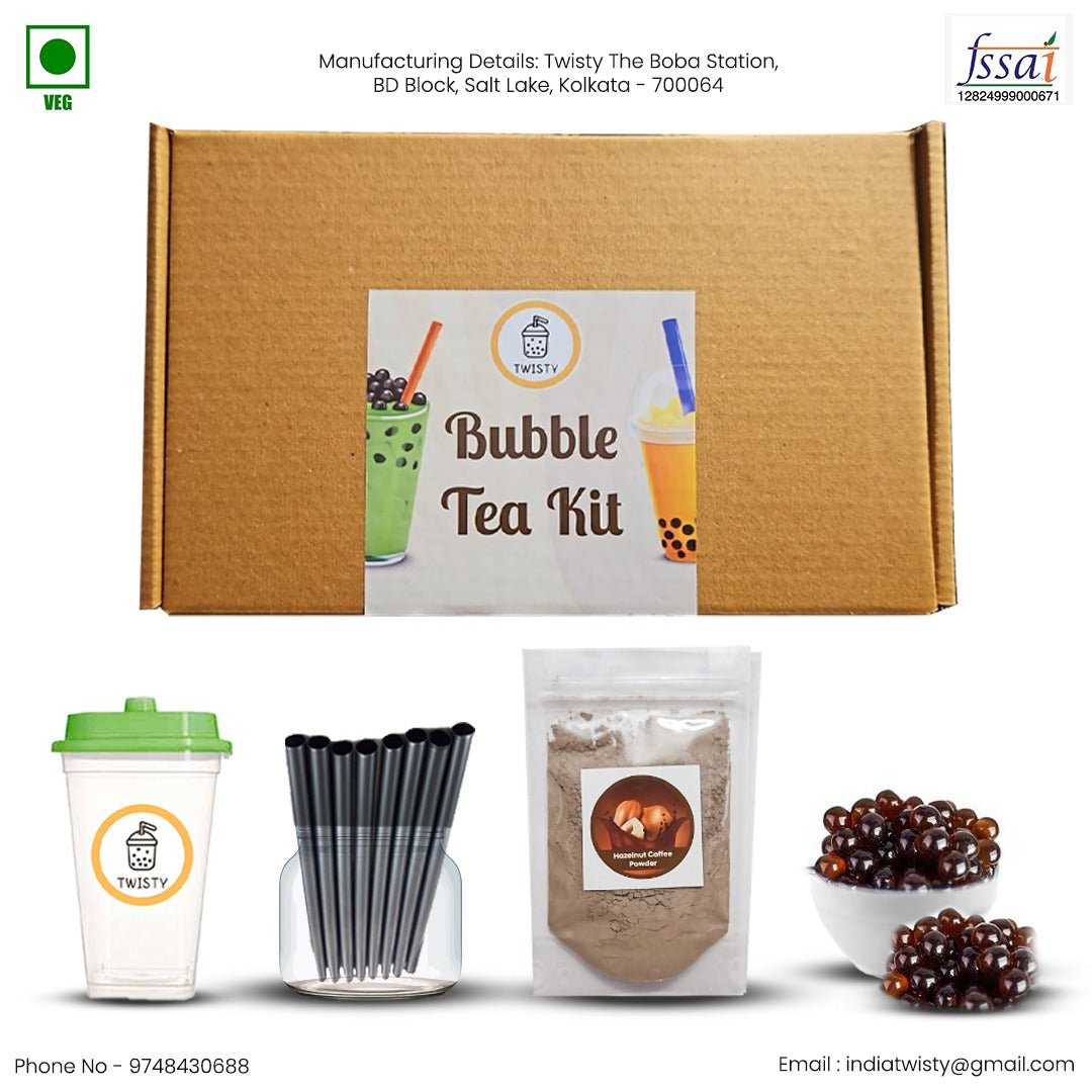 DIY Coffee Bubble Tea Kit – Indulgent Boba Experience at Home