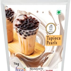 Tapioca Pearls 1Kg for Bubble Tea – Chewy Boba Pearls for Milk Tea (Best)